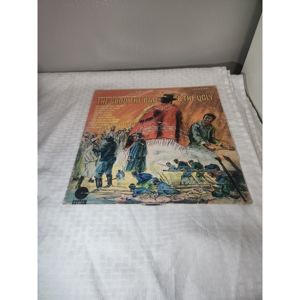 The Good The Bad & The Ugly Movie Theme Vinyl Record Custom Records CS 1122 LP